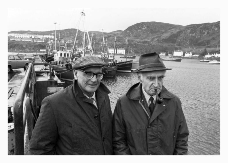 1975: Mallaig Habour Authority.  Image: DC Thomson Archives