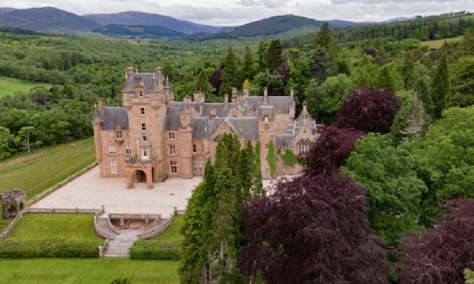 Ardross Castle is normally used for weddings and exclusive hires.