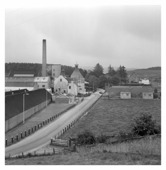 1966: The exterior of Glenlossie Distillery. Image: DC Thomson Archives