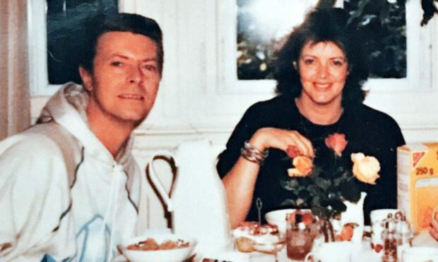 David Bowie and nanny Marion Skene