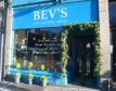 facade of Bev's Bistro, a great place for afternoon tea in Aberdeen