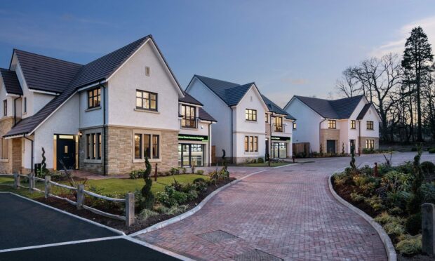 Cala Homes' Craibstone Estate South development in Aberdeen. Image: Cala Group