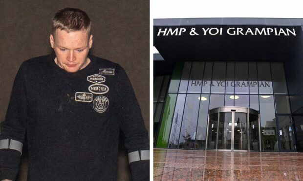 Joe Roberts, also known as Amess, attempted to post cannabis into HMP Grampin disguised in a pair of trainers. 

Image: DC Thomson.