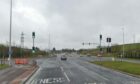 The A944 at Kingswells. Supplied by Google Maps.
