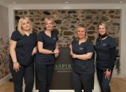 Staff at Aspire Aesthetics who can help with new year resolutions on health and beauty