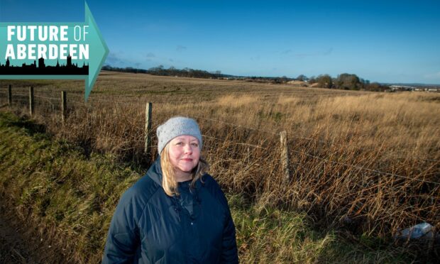 Councillor Gill Al-Samarai revealed the SNP's plans to bin proposals for 1,500 homes at Greenferns Landward in her Dyce, Bucksburn and Danestone ward. Image: Kami Thomson/DC Thomson.