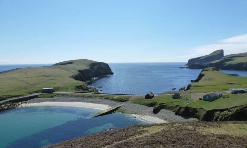 Fair Isle in Shetland.