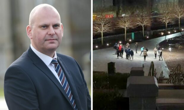 The council today discussed problems caused by Aberdeen anti-social youths