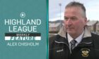 Clachnacuddin's Alex Chisholm was interviewed on this week's Highland League Weekly.