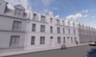 An artist's impression of the proposed new flats on Hollybank Place. Image: Aberdeen City Council