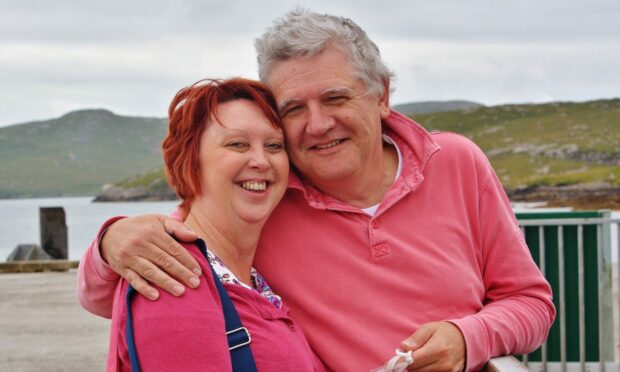 Brian Whitters of Barra, pictured with wife Joan, was unaware he was showing signs of prostate cancer. Image: Brian Whitters