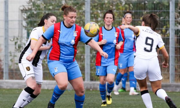 Caley Thistle Women play Glasgow Women in the fourth round of the Scottish Cup after beating Livingston in the previous round. Image: SportPix.