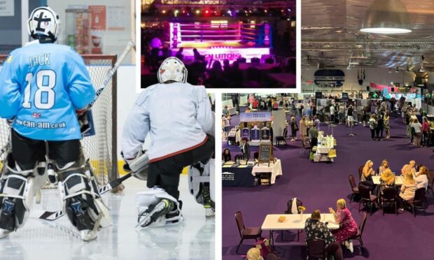 The ice centre is hosting other events like boxing and a gin festival as well as ice sports to generate income