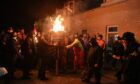 The Burning of the Clavie in Burghead.
Image: Jason Hedges/ DC Thomson