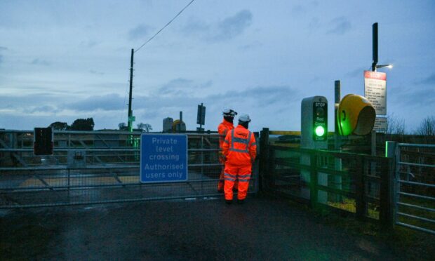 The incident occurred at around 1.40pm today. Image: Jason Hedges/ DC Thomson.