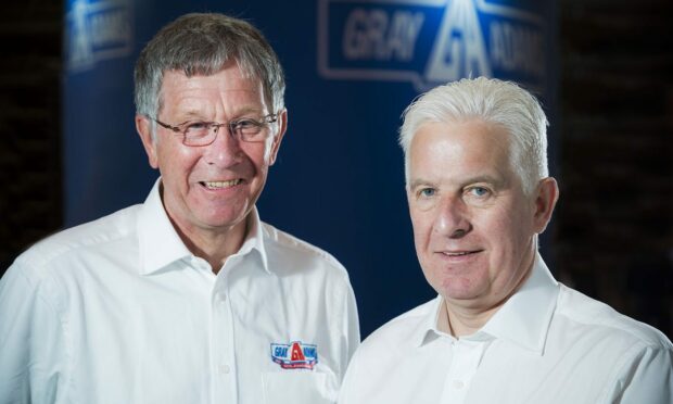 l-r Gray & Adams joint managing directors James and Peter Gray.