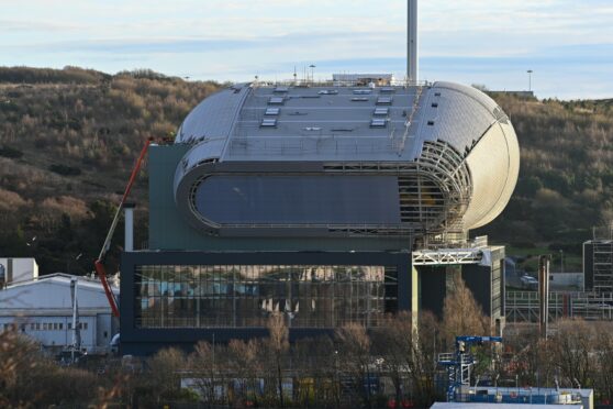 When it's fully operational, the Aberdeen incinerator will take non-recyclable waste from Aberdeen, Aberdeenshire and Moray. But right now, this waste is being landfilled.
Image:  Kenny Elrick/DC Thomson 04/01/2023.