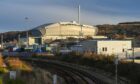 Work is progressing on the Aberdeen Incinerator at East Tullos Industrial Estate, but it won't be fully operational for some time yet. Image: Kenny Elrick/DC Thomson