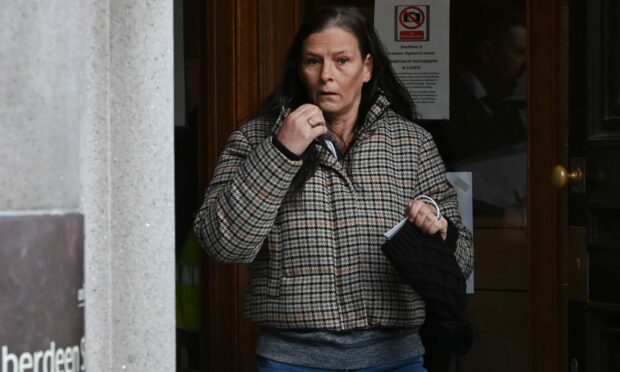 Mary Cruickshank, also known as Sim, was found to be sixteen times the cocaine limit. Image: Kenny Elrick/DC Thomson