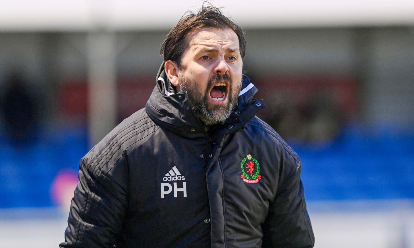 Cove Rangers manager Paul Hartley. Image: Kenny Elrick/DC Thomson