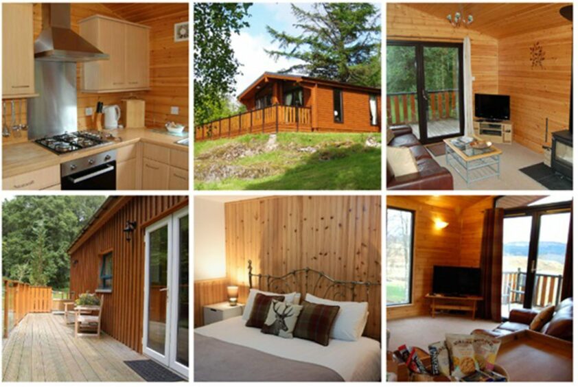 Killin Log Cabins getaway in Scotland