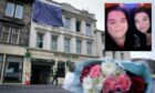 The New County Hotel in Perth was the scene of a tragic fire where three people lost their lives. Insert of Aberdeen sisters Donna Janse Van Rensburg, 44, and Sharon McLean, 47 who died at the hotel. Image: PA Wire/ DC Thomson/ Police Scotland.