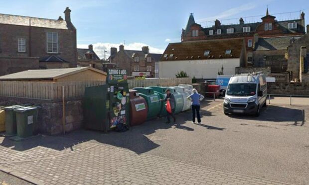 Residents have been urged to store glass bottles at home if bottle banks are full. Image: Google Maps.