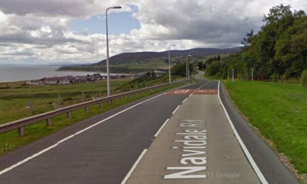 The incident happened on the A9 at Navidale. Image: Google Street View