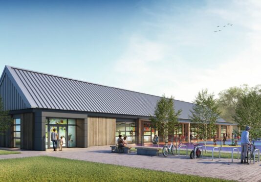 An artist's impression of the proposed nursery at Craigton Road, Aberdeen. Image: Aberdeen City Council