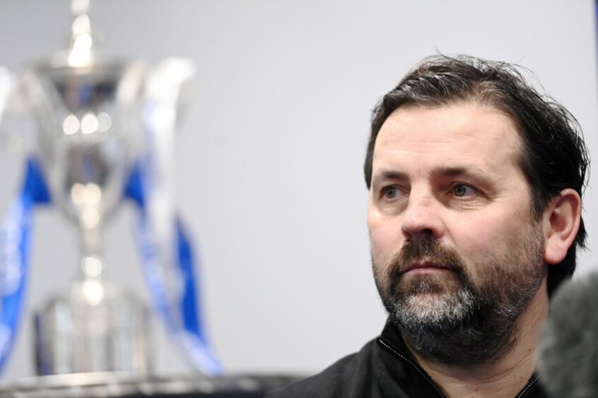 Returning Cove Rangers manager Paul Hartley. Image: Darrell Benns/DC Thomson