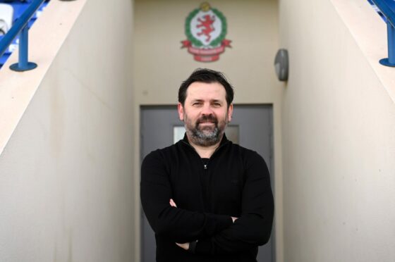 Cove Rangers manager Paul Hartley. Image: Darrell Benns/DC Thomson