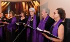 Kinloss Military Wives Choir singing