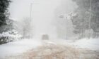 Snow still blankets large parts of the Highlands, Aberdeenshire and Moray. Image: Sandy McCook/DC Thomson.