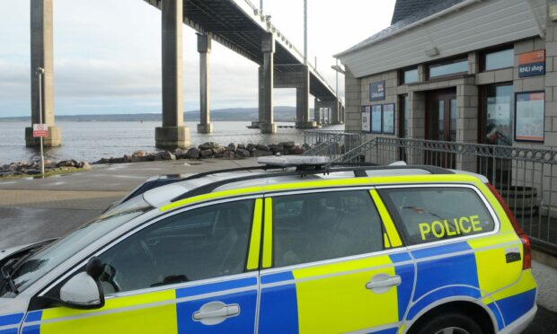 Police and other agencies are looking at ways to improve the safety of the Kessock Bridge, amid a spate of closures sparked by mental health concerns. Image: Sandy McCook/DC Thomson