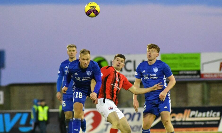 Peterhead Jordon Brown urges Blue Toon to build on first win