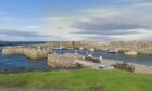 Safety bollards to be installed at Portsoy Harbour. Image: Google Street View