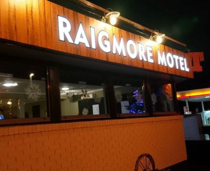 Raigmore Motel in the Scottish Higlands