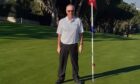 Tarland Golf Club champion Raymond Reid. Image: Alan Brown