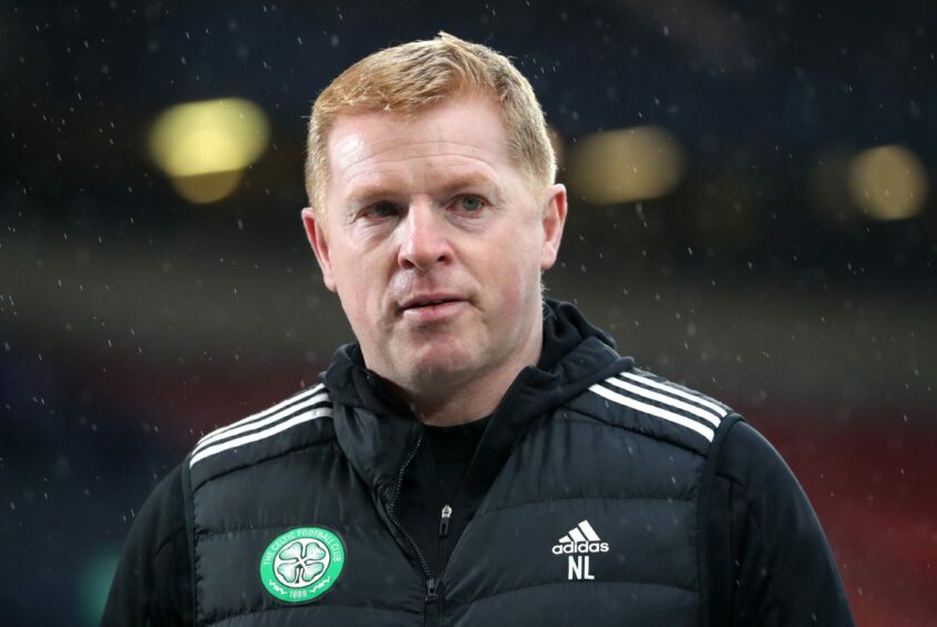 Neil Lennon during his time as manager of Celtic. 