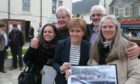 First Minister Nicola Sturgeon and Kate Forbes MSP with the Fort William Marina and Shorefront Community Interest Company