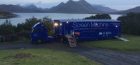 The Screen Machine mobile cinema, parked up in Raasay (Image: Regional Screen Scotland)