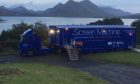 The Screen Machine mobile cinema, parked up in Raasay (Image: Regional Screen Scotland)
