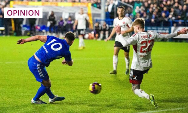 Aberdeen FC's recent loss to Darvel was a low point for Dons fans (Image: Ross MacDonald/SNS Group)