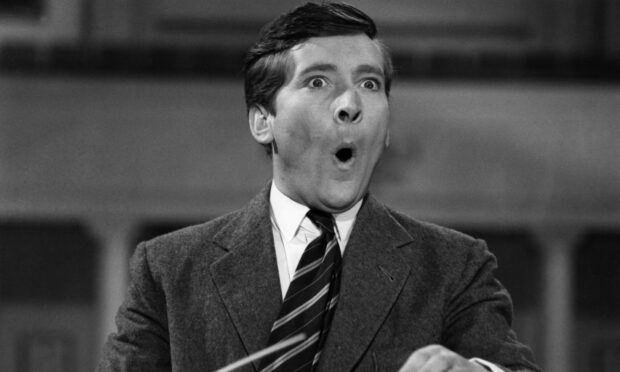 Kenneth Williams had one of the most recognisable voices on TV. Image: Ghw Prods/Kobal/Shutterstock.