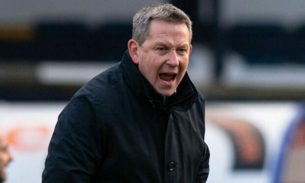 Inverness manager Billy Dodds. Image: SNS