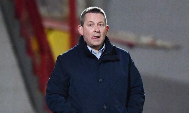 Caley Thistle head coach Billy Dodds. Image: SNS