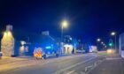 The incident happened near the roundabout and close to the Fluke Inn and the Kingswell filling station on Monday night. Image: supplied.