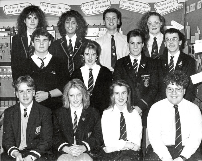 1988 - Rivals from schools across the north-east gathered at Albyn School for a 1988 contest.