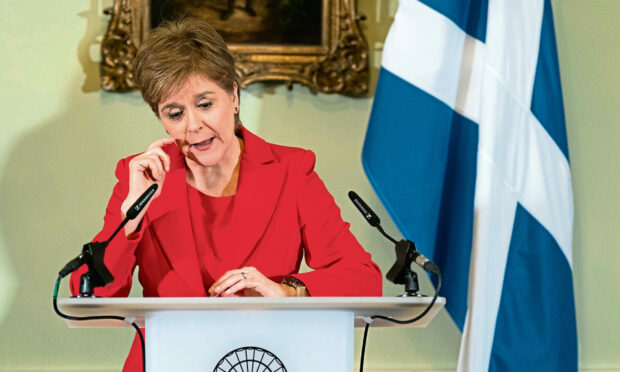 Nicola Sturgeon has stepped down as First Minister. Image: Jane Barlow/PA Wire