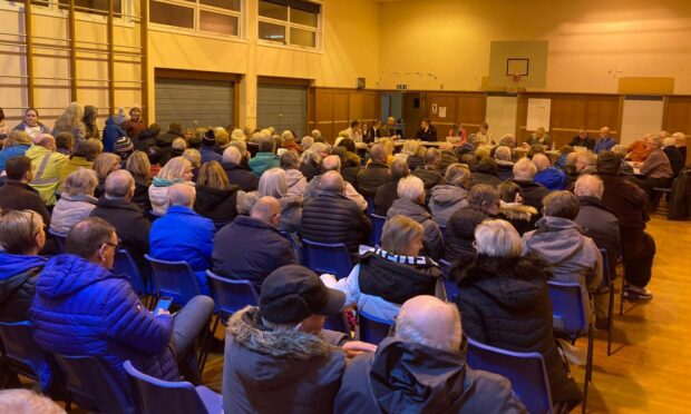 There was a public meeting about the Macduff Aldi plans on Monday night